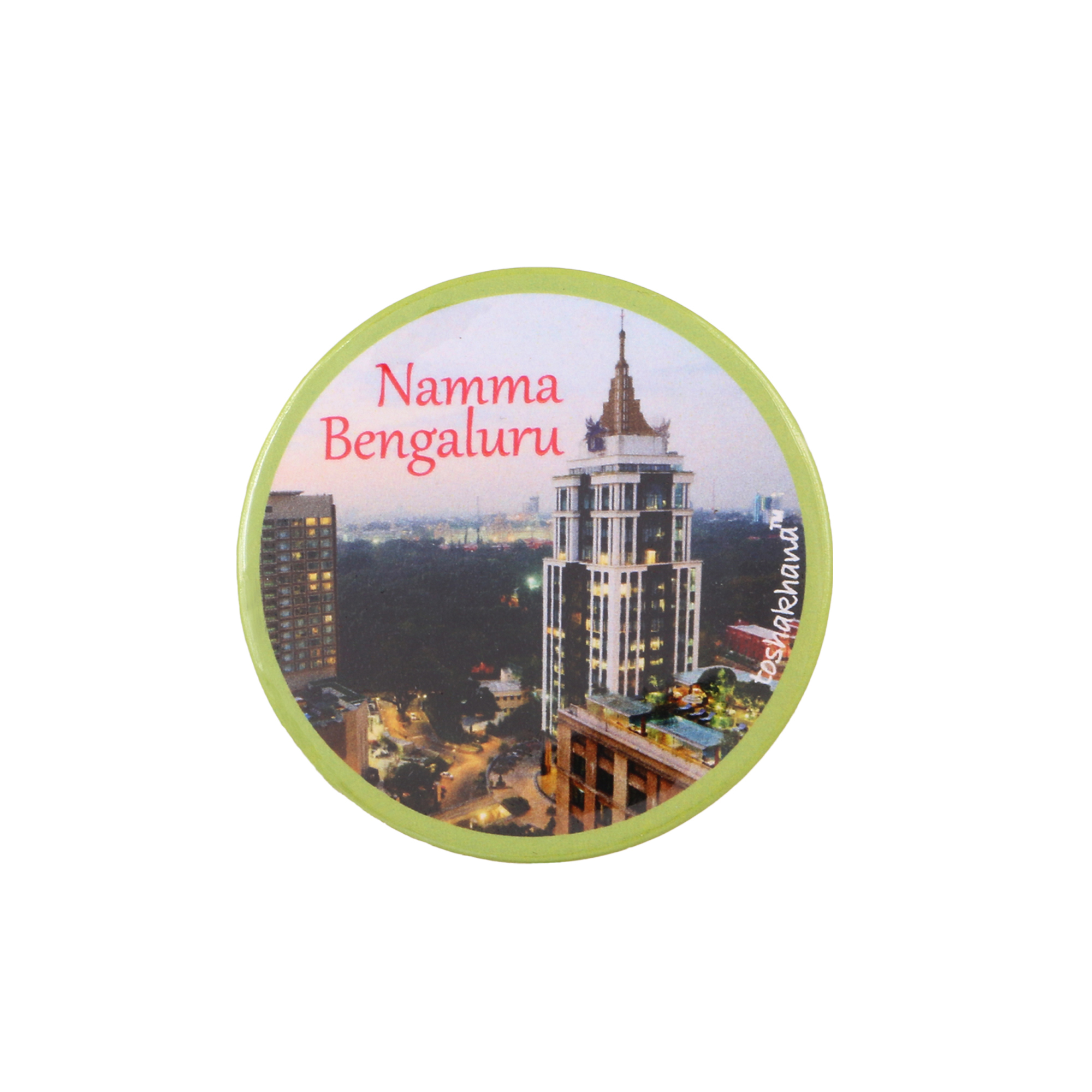 Button Pin Badge Cum Fridge Magnet Namma Bengaluru