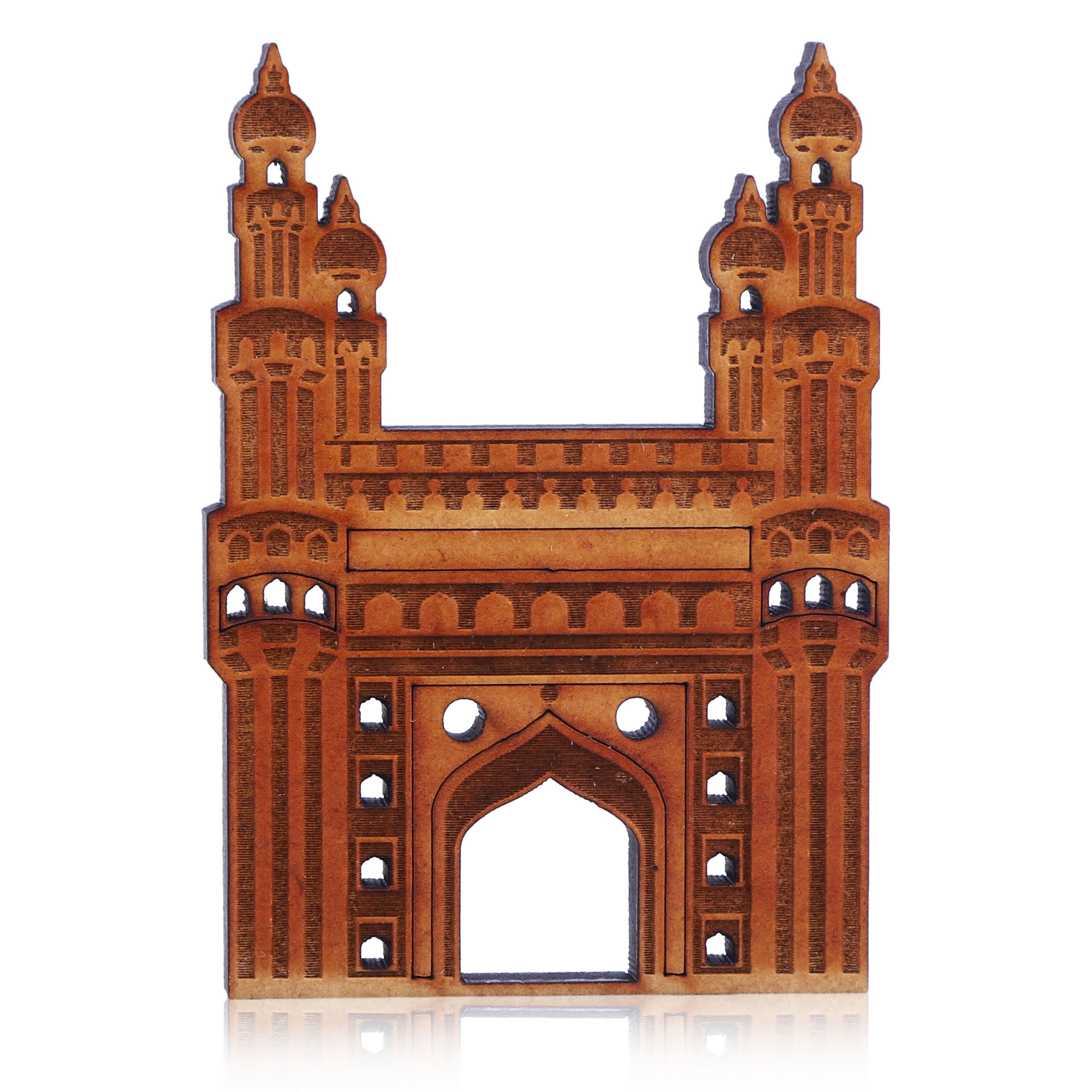 Charminar Laser Cutout MDF Fridge Magnet