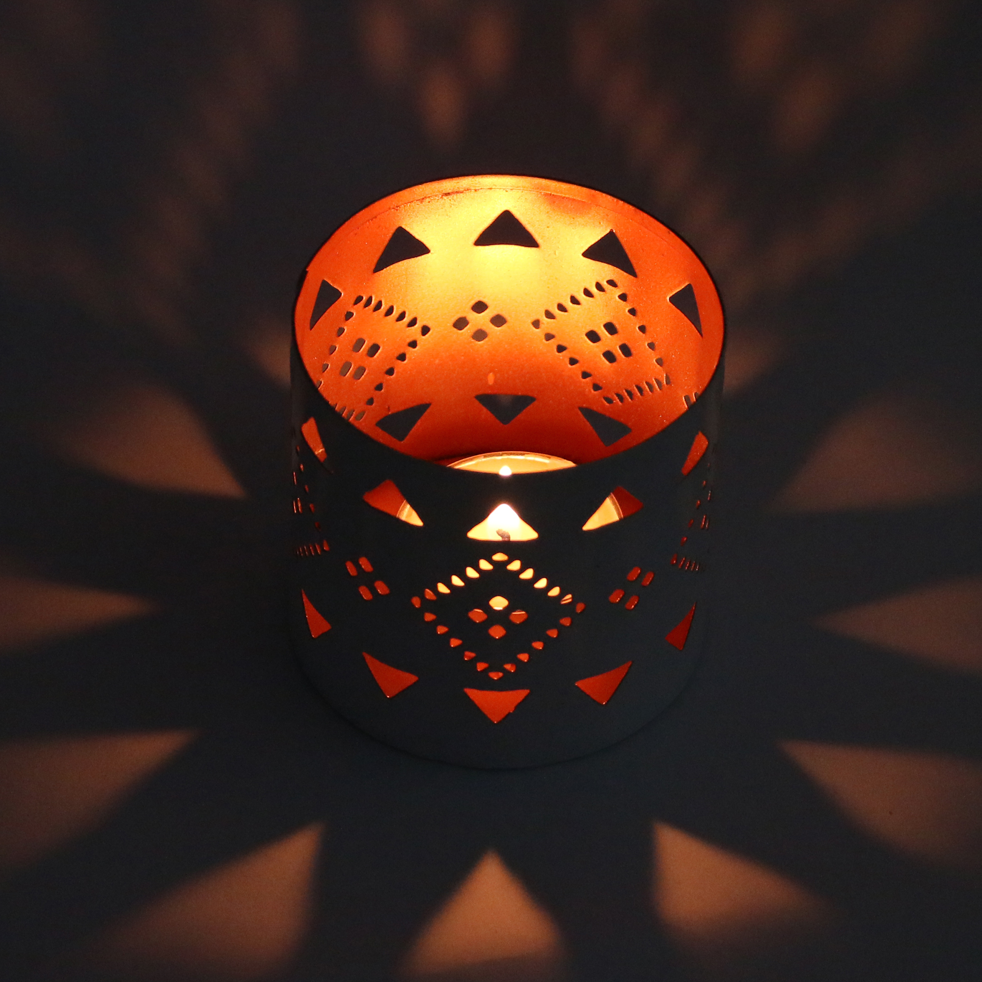 Votive T Light Candle Holder Bandhej Art