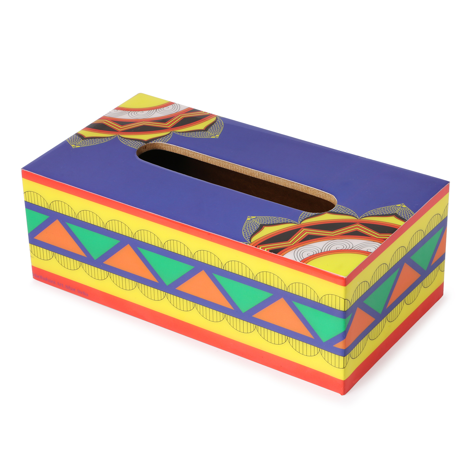 Tissue Paper Box Holder MDF Madhubani Art