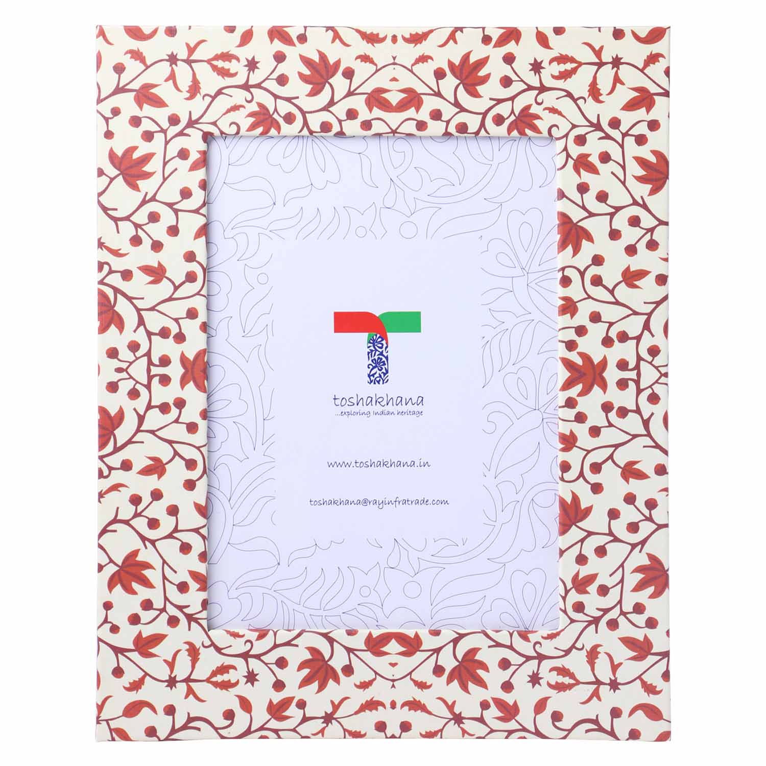 Photo Frame Paper Kashidakari BROWN Jammu & Kashmir